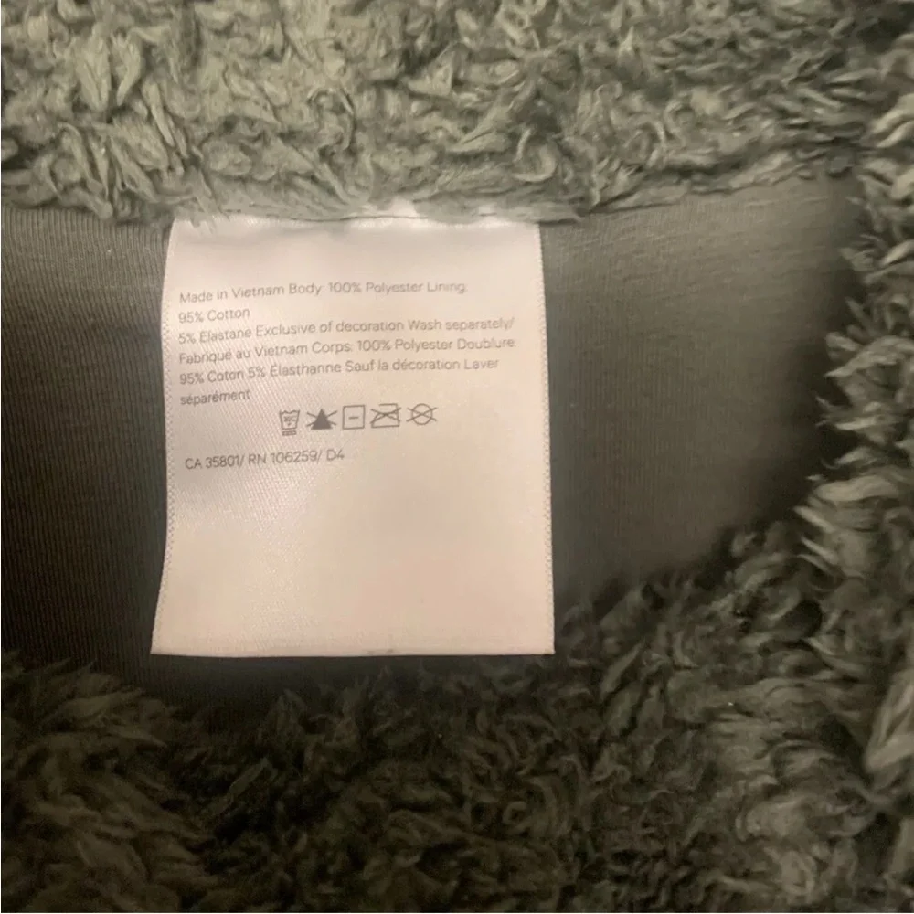 Lululemon Restore Warm Sherpa Pullover, Dark Green Size M/L